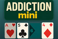 Profite d'une mini version de Addiction Solitaire avec un défi rapide et