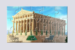 Résous les puzzles de Ancient Wonders Jigsaw Puzzles et révèle des monuments célèbres pièce par pièce