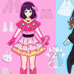 Anime Doll DIY Cosplay Girl te permet de créer l'icône anime de tes rêves
