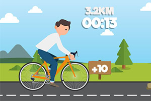 Sors ton vélo pour faire un tour du quartier