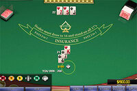 Profitez de ce jeu de blackjack élégant avec des graphismes 3D