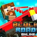 Prenez la route et franchissez les collines dans Blocky Roads Online!