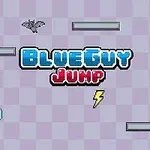 BlueGuy Jump est un jeu rétro html5