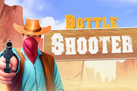 Tire sur des bouteilles dans le Far West