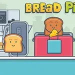 Aidez Bread Pit à atteindre le grille pain pour finir toasté dans chaque niveau!