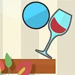 Le but de ce jeu est de briser le verre de vin!