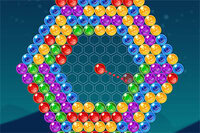 Bubble Around est un bubble shooter avec une touche originale