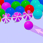 Bubble Game 3D Associe 3 balles ou plus pour vider l'écran