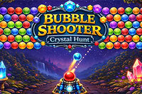Tire des bulles et collecte des cristaux