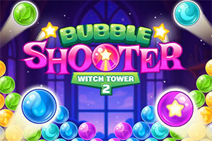 Bubble Shooter Witch Tower 2 Bubble Shooter: Witch Tower 2 fait revenir la magie de façon ludique et familiale!