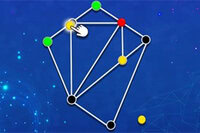 Résous des puzzles cosmiques lumineux