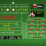 Lance les dés dans le Craps 3D!