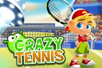 Profitez d'un jeu de tennis cartoon où les joueurs luttent contre des monstres