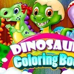 Livre de Coloriage Dinosaures