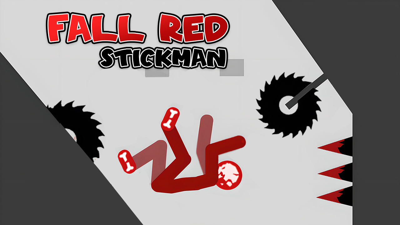 Stick Man Base Fall Fall Red Stickman 🕹️ Jeux Gratuits sur Play123