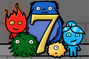 Explore un nouveau temple avec Fireboy et ses amis!