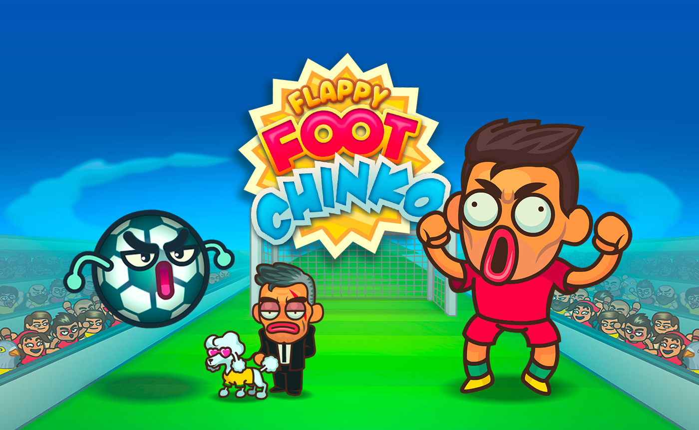 Flappy Foot Chinko 🕹️ Jouez sur Jeux123