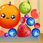 Fusionnez des fruits similaires pour créer des variétés exotiques dans ce jeu addictif