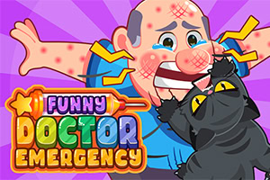 Soigne des urgences amusantes et fais sourire les patients dans Funny Doctor Emergency