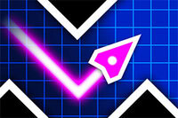 Geometry Vibes est un jeu d'arcade basé sur les réflexes où vous évitez les