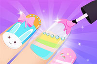 Girls Fun Nail Salon est un jeu de relooking amusant