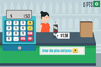 Utilisez votre caisse enregistreuse pour traiter les achats des clients