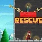 Rejoignez Hero Rescue pour aider le héros à obtenir des trésors dans le meilleur jeu de sauvetage avec des épingles