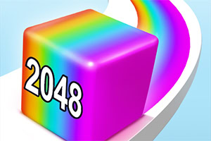 Touchez, scindez et fusionnez dans Jelly Run 2048, une course rebondissante vers le grand nombre!