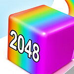 Touchez, scindez et fusionnez dans Jelly Run 2048, une course rebondissante vers le grand nombre!
