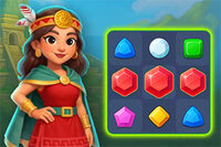Pars pour une aventure match 3 éclatante dans Jewels Blitz Legends