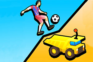 Kick and Ride est un jeu de réflexion basé sur la physique, avec deux modes de jeu