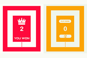 Appuie pour tourner, évite les bords de la piste