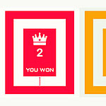 Appuie pour tourner, évite les bords de la piste