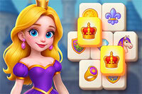 Entre dans le royaume magique de Kings & Queens Mahjong!