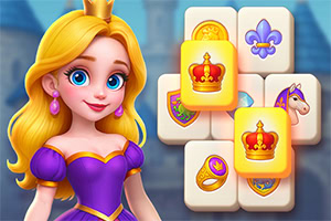 Entre dans le royaume magique de Kings & Queens Mahjong!