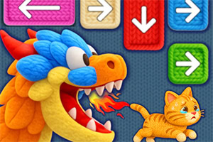 Knit Rescue est un jeu de puzzle astucieux où chaque fil peut sauver la situation
