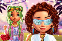 Plonge dans l’univers éclatant de Lovie Chic: Coachella Festival, le jeu