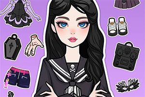 Crée des looks enchantés dans Magical Diary: Paper Dress Up