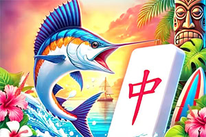 Collectionne tous les objets hawaïens dans ce jeu quotidien Mahjong at Home