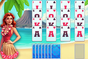 Ton défi tropical de cartes!