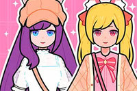 Crée des looks adorables dans Paper Doll Diary: Chibi Dolls