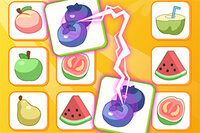 Sauve la princesse avec des fruits assortis