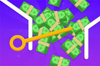 Pull the Pin: Much Money est un jeu de puzzle mathématique classique avec des