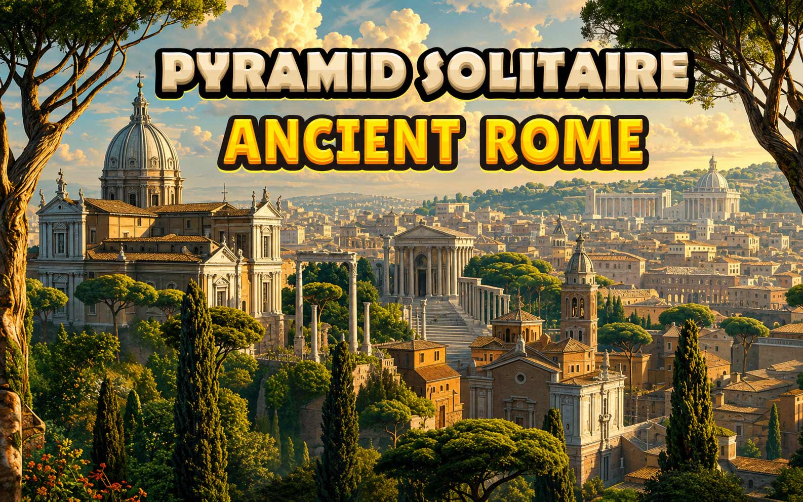 Pyramid Solitaire: Ancient Rome