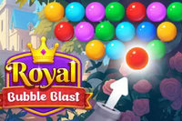 Éclatez les bulles dans Royal Bubble Blast