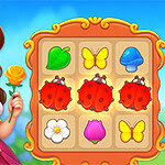 Royal Garden Match est un magnifique jeu match-3 inspiré du jardinage et de l'aménagement paysager
