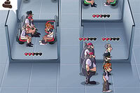 Gère les toilettes les plus chaotiques de Sotchi et fais avancer chaque client