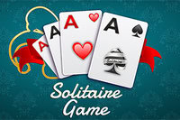 Un jeu de cartes classique de golf solitaire