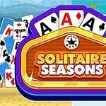 Jouez à 40 niveaux de Tripeaks Solitaire dans 4 Seasons