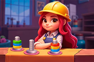 Sort Works: Nuts & Order Prépare-toi à trier toutes les différentes écrous dans ce jeu d’association!